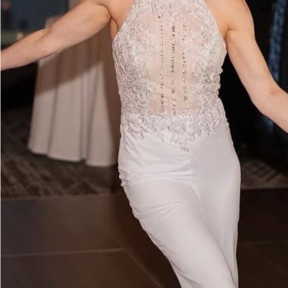 Bridal Jumpsuit - Picture 2 of 3